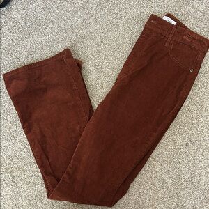Rust Corduroy Pants